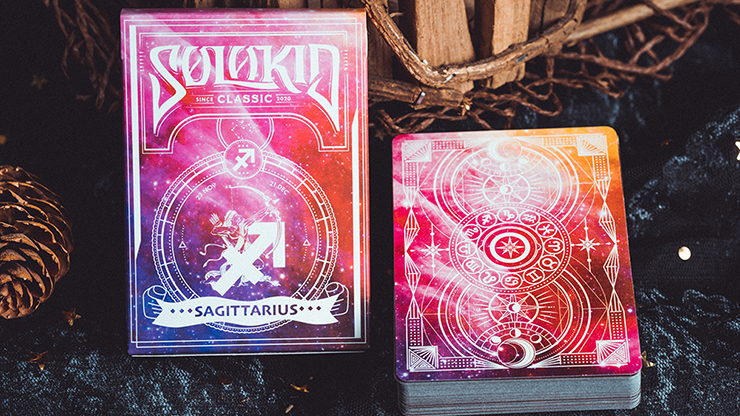 PlayingCardDecks.com-Solokid Constellation Series v2 Sagittarius Playing Cards MPC