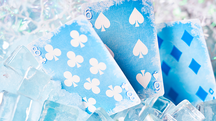 PlayingCardDecks.com-Solokid Frozen Playing Cards MPC