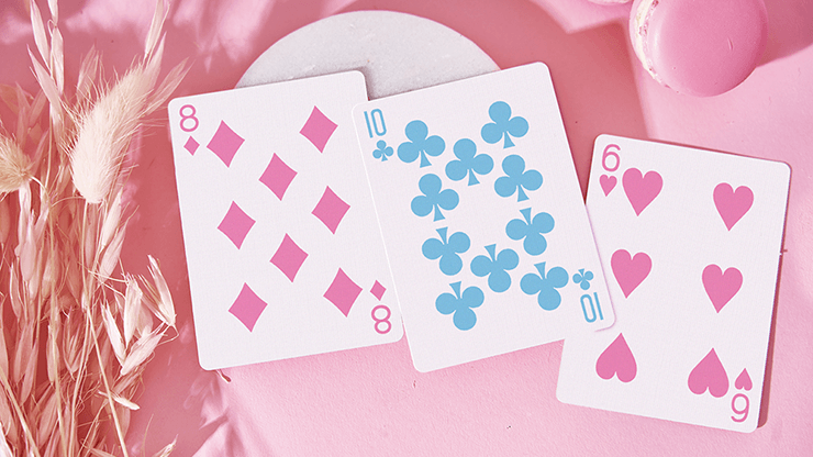 PlayingCardDecks.com-Solokid Sakura Pink Playing Cards MPC