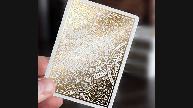 PlayingCardDecks.com-Sovereign Exquisite White Playing Cards USPCC