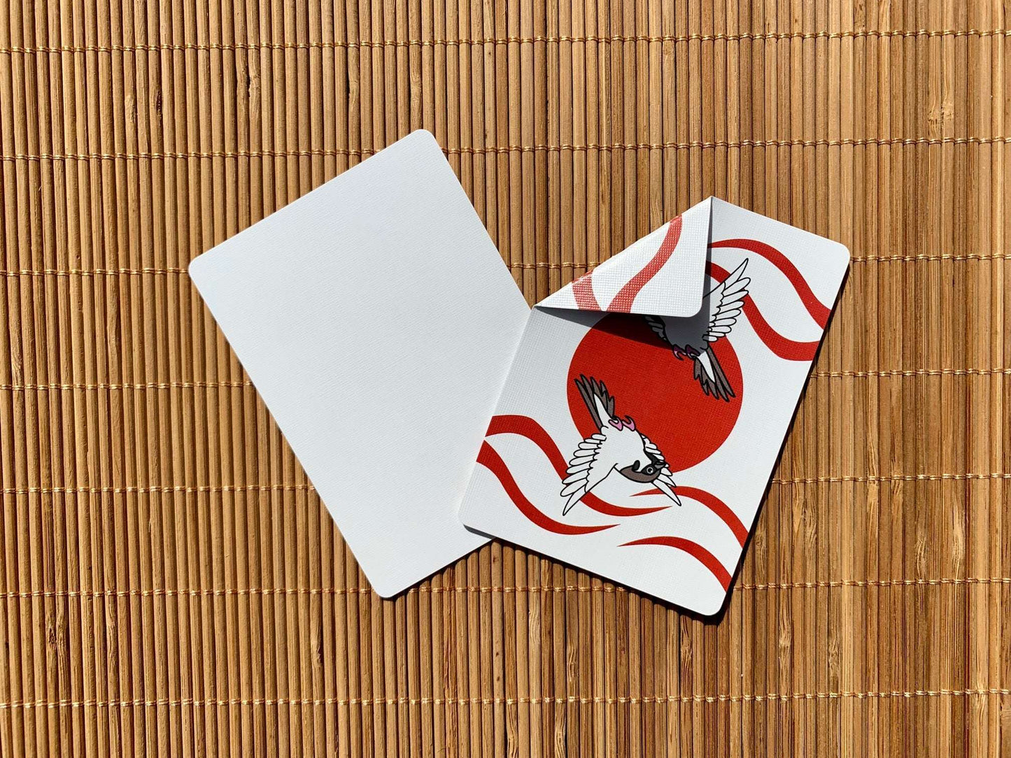 PlayingCardDecks.com-Sparrow Hanafuda Gilded Bicycle Playing Cards