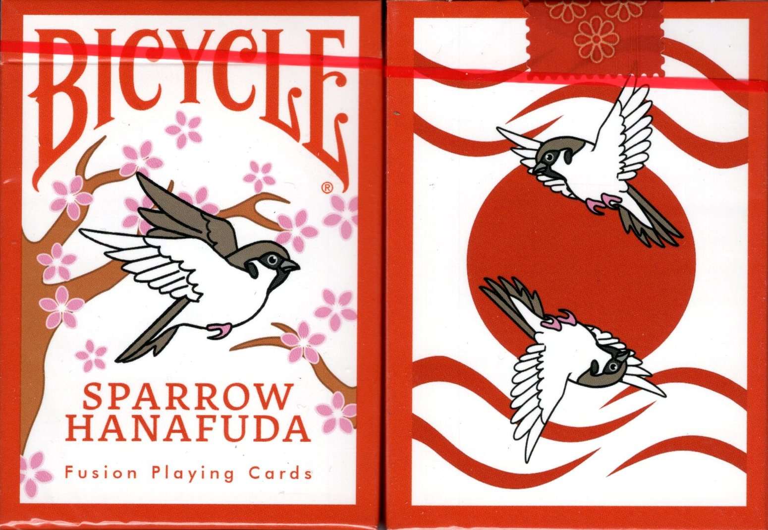 PlayingCardDecks.com-Sparrow Hanafuda Stripper Bicycle Playing Cards