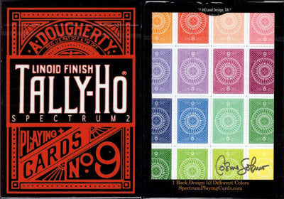 PlayingCardDecks.com-Spectrum v2 Tally-Ho Playing Cards