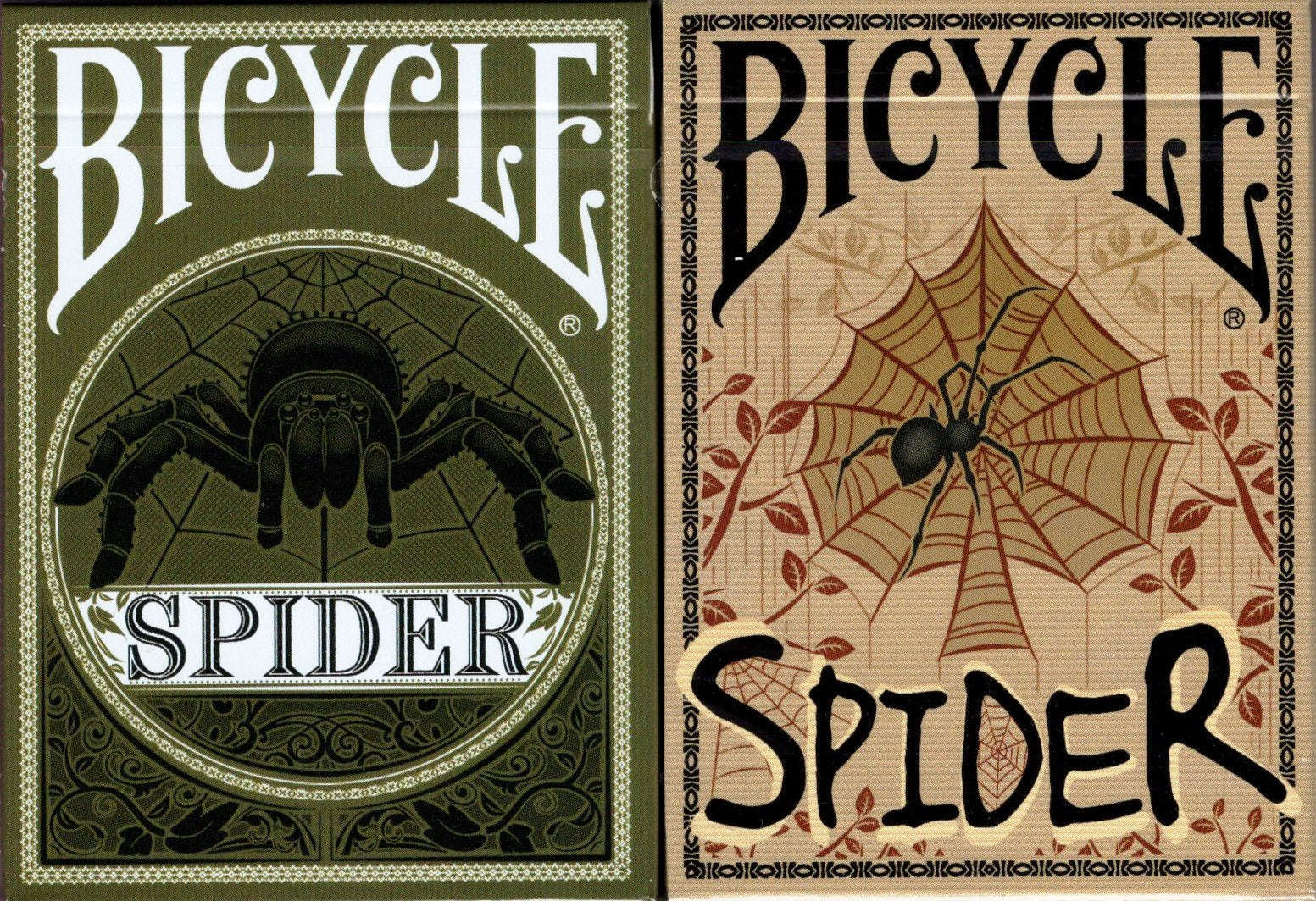Spider Bicycle Playing Cards