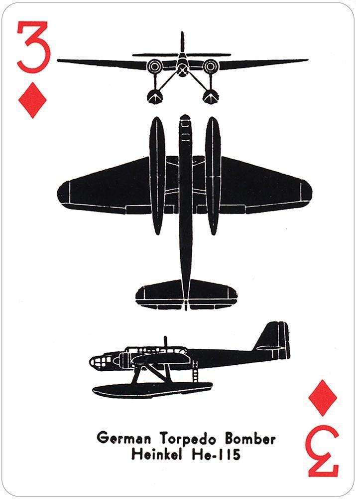 PlayingCardDecks.com-Spotter Playing Cards Naval & Airplane 2 Deck Set USGS