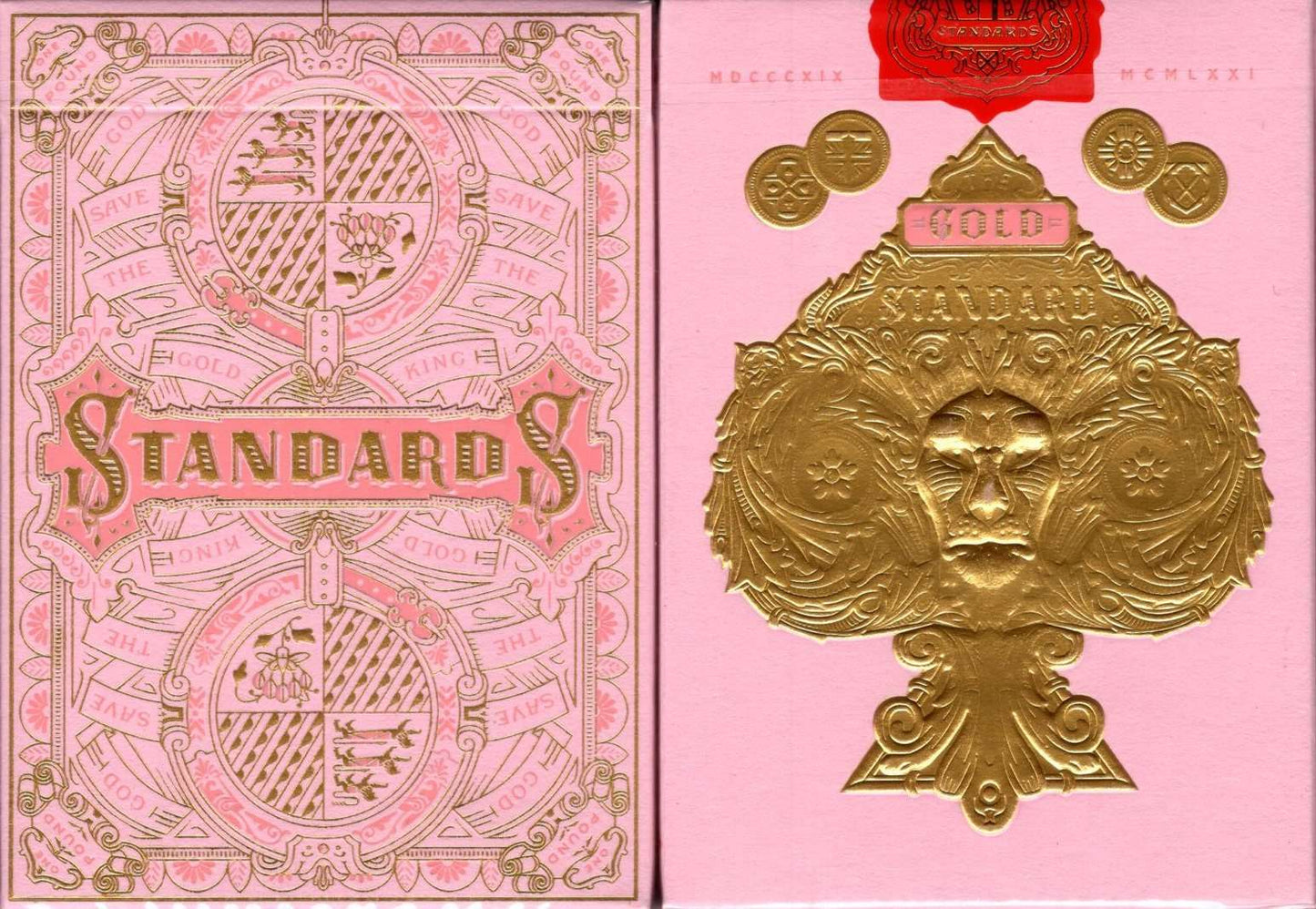 PlayingCardDecks.com-Standards Pink Playing Cards USPCC