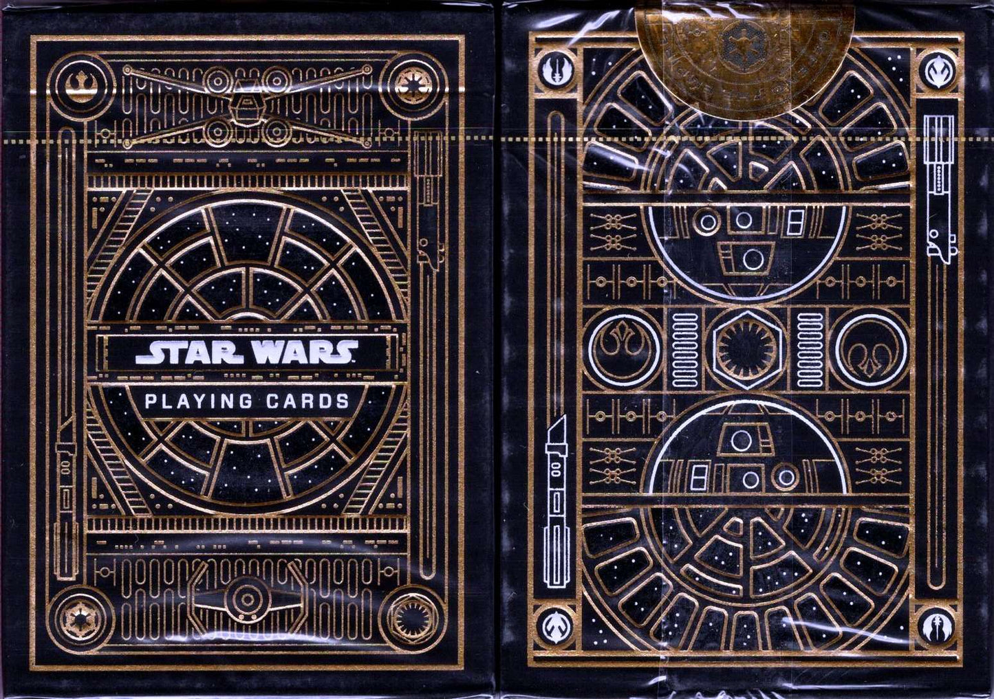 PlayingCardDecks.com-Star Wars Gold Playing Cards