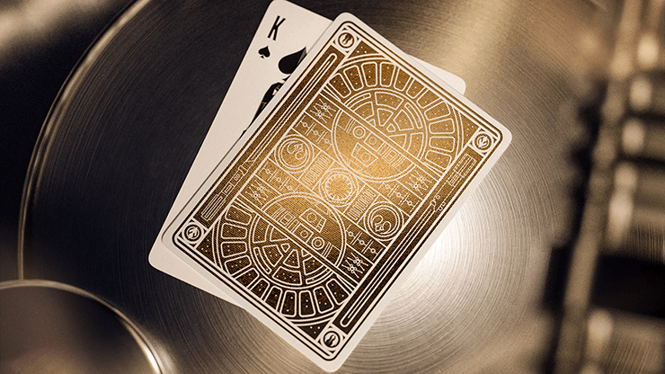 PlayingCardDecks.com-Star Wars Gold Playing Cards