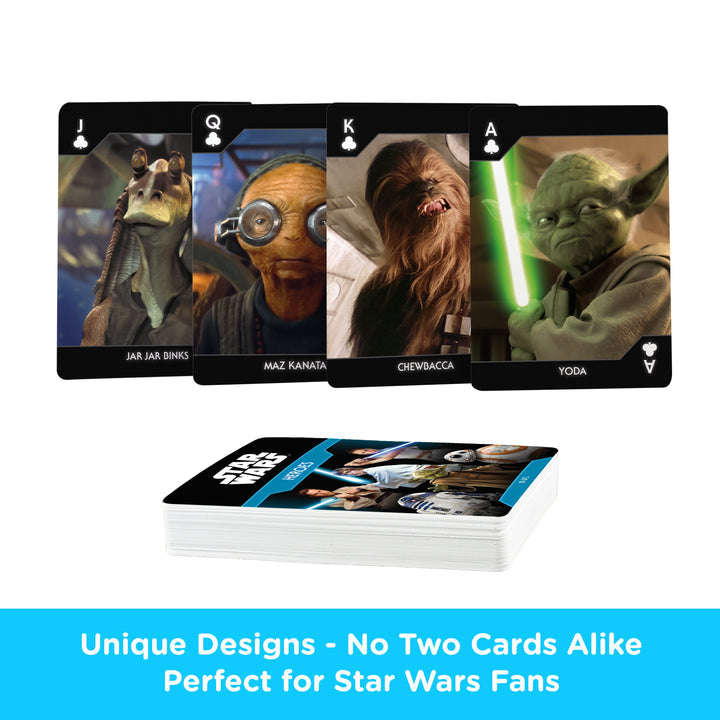 PlayingCardDecks.com-Star Wars Heroes Playing Cards Aquarius