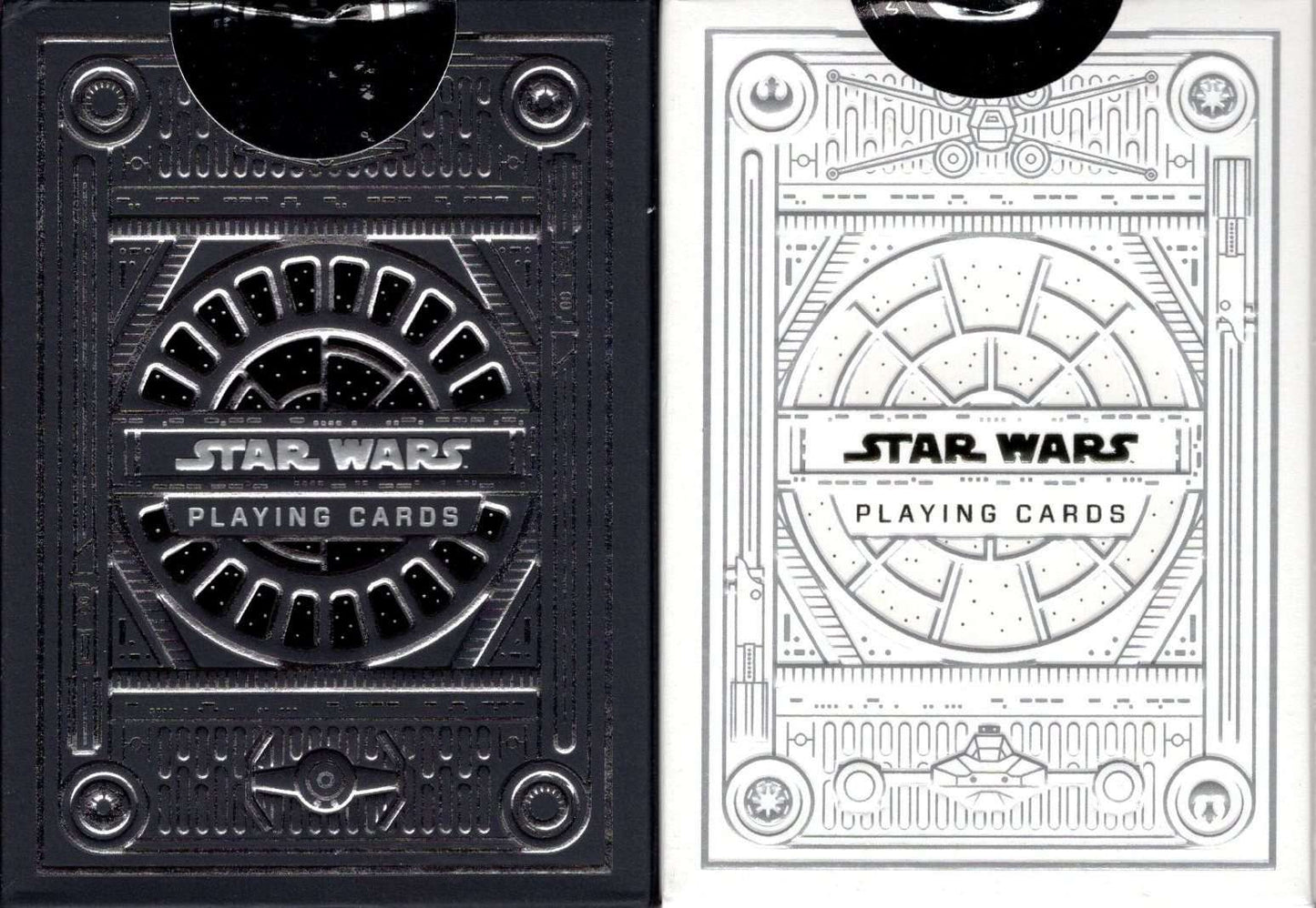 PlayingCardDecks.com-Star Wars Silver Playing Cards USPCC