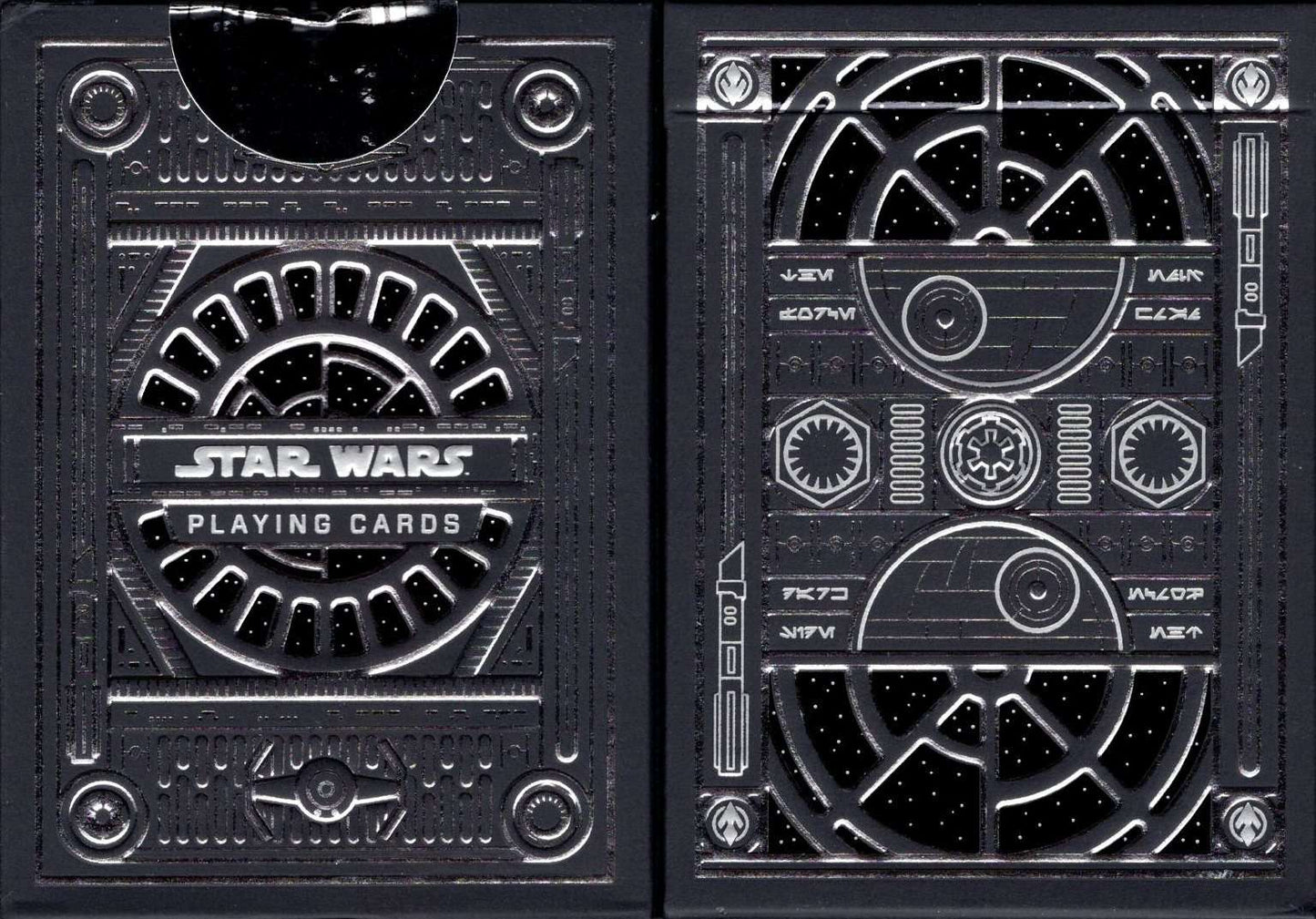 Star Wars Silver Edition Playing Cards by Theory11