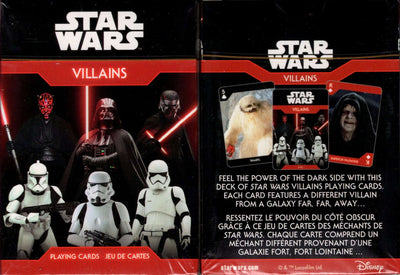PlayingCardDecks.com-Star Wars Villains Playing Cards Aquarius