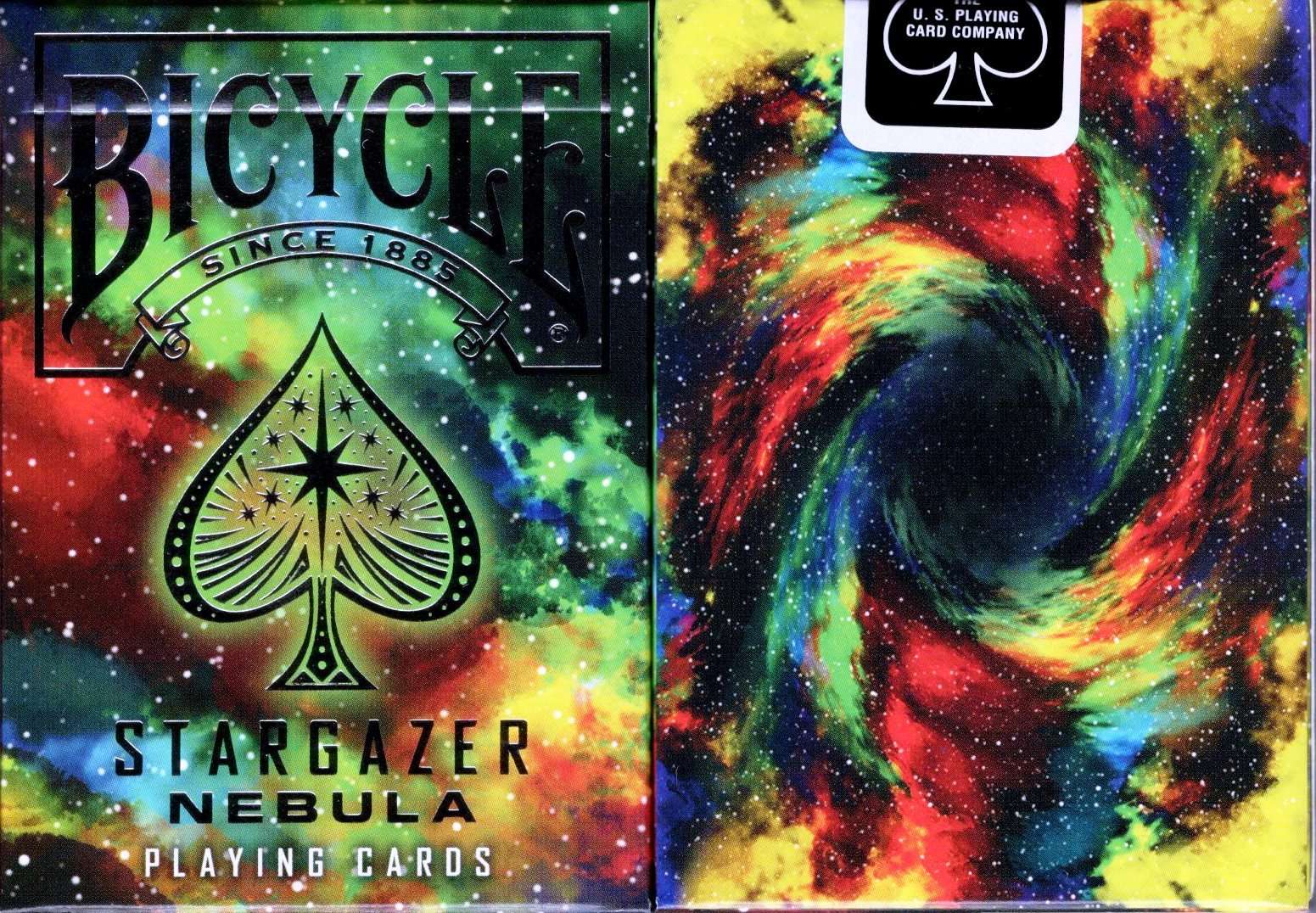 Stargazer Nebula Bicycle Playing Cards