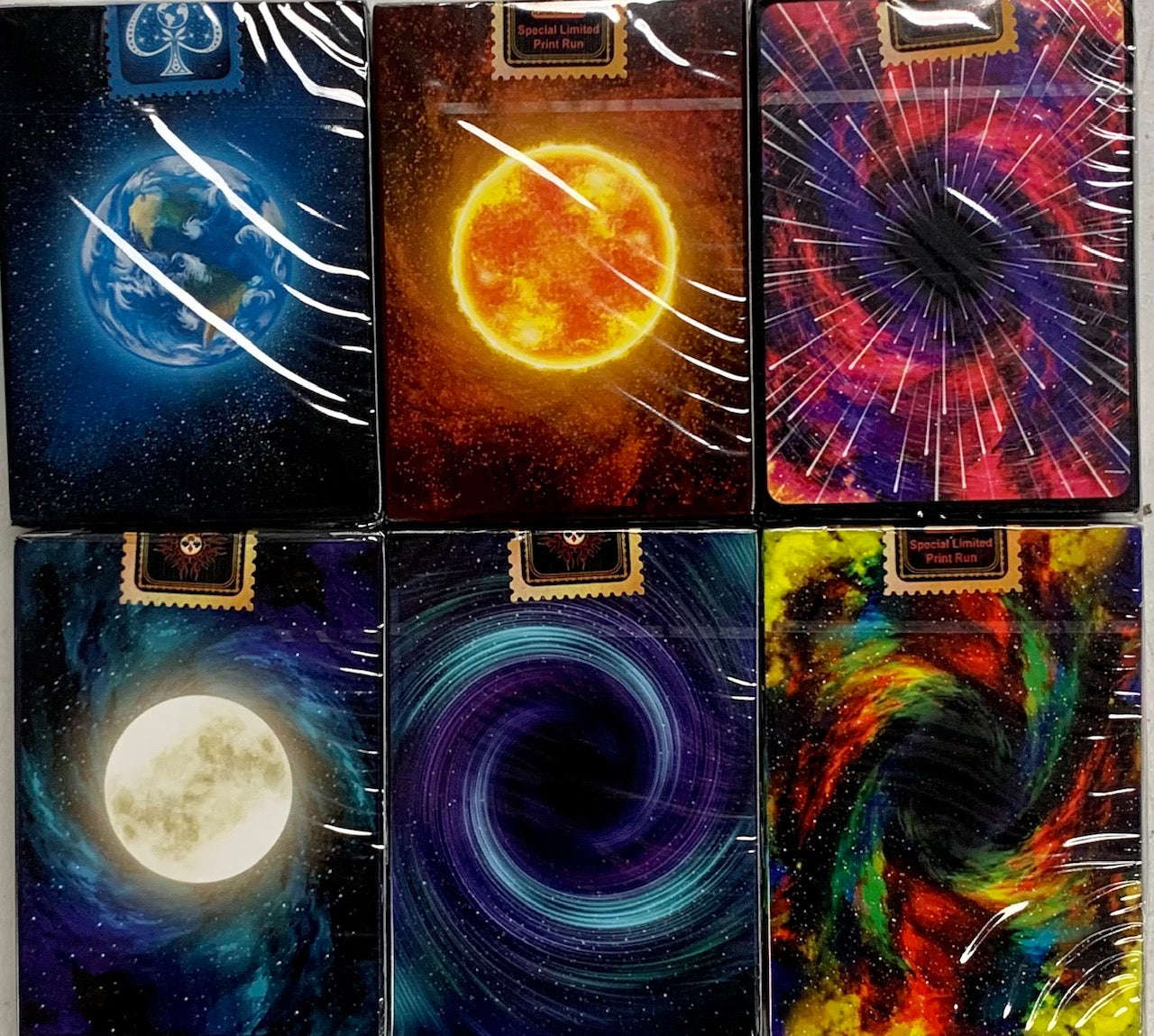 PlayingCardDecks.com-Starlight Bicycle Playing Cards 6 Deck Set