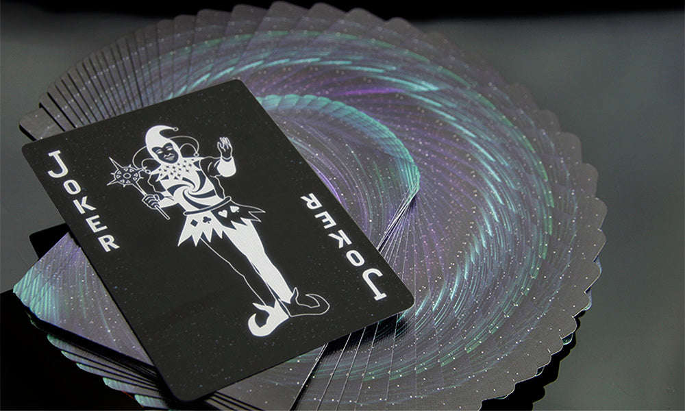 PlayingCardDecks.com-Starlight Black Hole v2 Bicycle Playing Cards