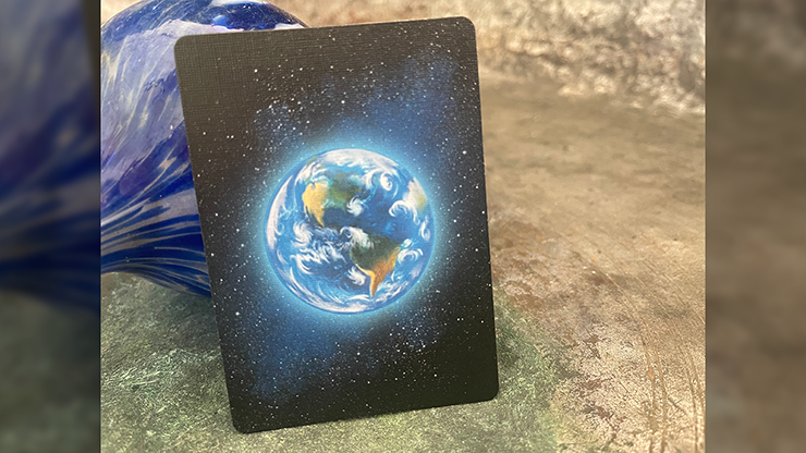 PlayingCardDecks.com-Starlight Earth Glow Bicycle Playing Cards