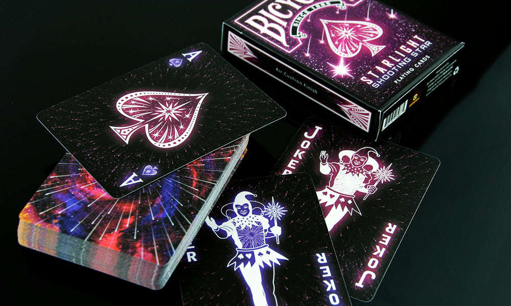PlayingCardDecks.com-Starlight Shooting Star v2 Bicycle Playing Cards