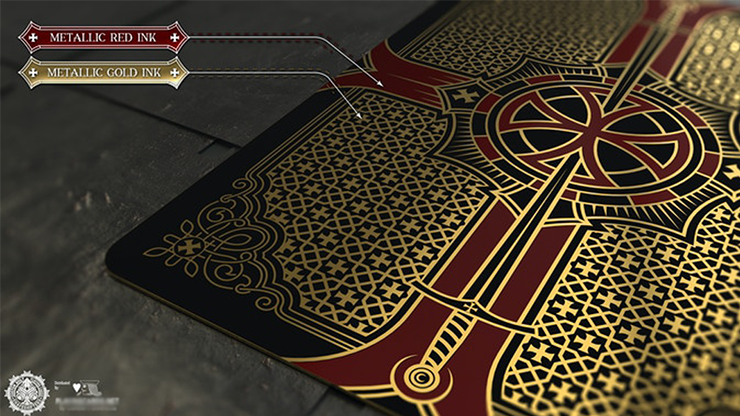 PlayingCardDecks.com-Stronghold Crimson Special Edition Playing Cards USPCC