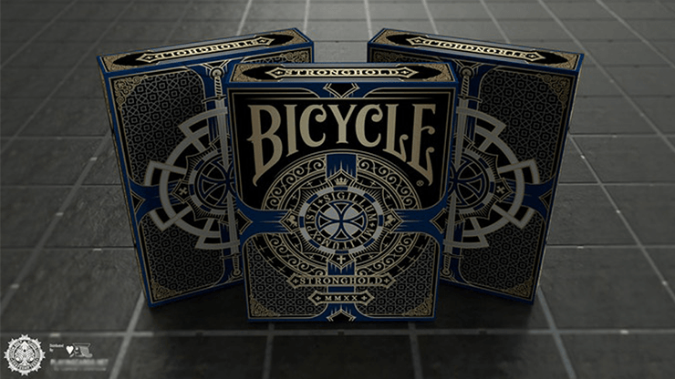 PlayingCardDecks.com-Stronghold Sapphire Bicycle Playing Cards