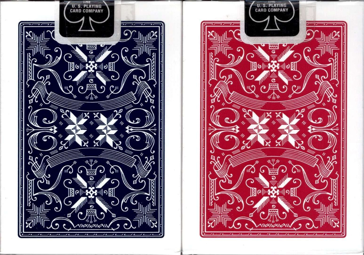PlayingCardDecks.com-Stud Jumbo Index 2 Deck Set USPCC