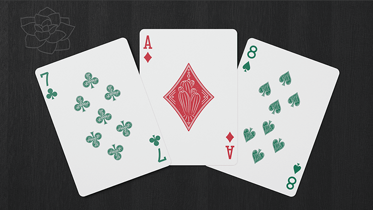 PlayingCardDecks.com-Succulents Playing Cards USPCC