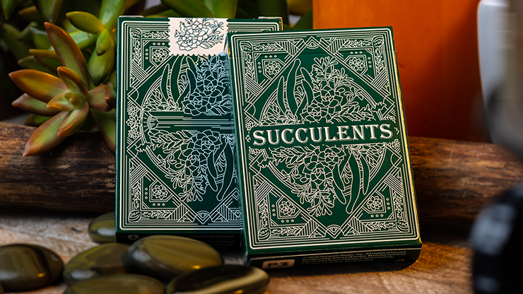 PlayingCardDecks.com-Succulents Playing Cards USPCC