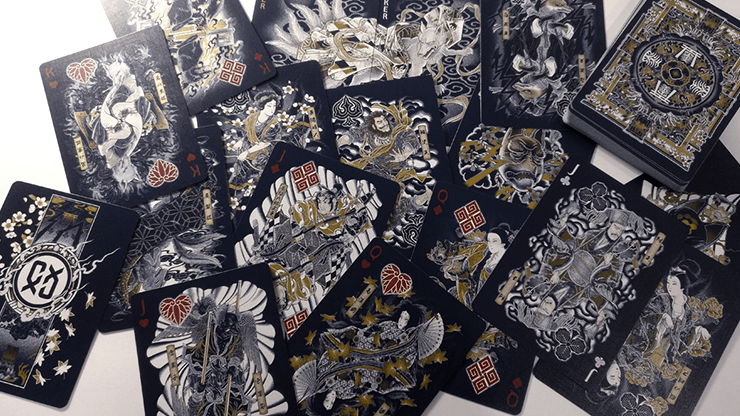 PlayingCardDecks.com-Sumi Kitsune Myth Maker (Craft Tuck) Playing Cards USPCC