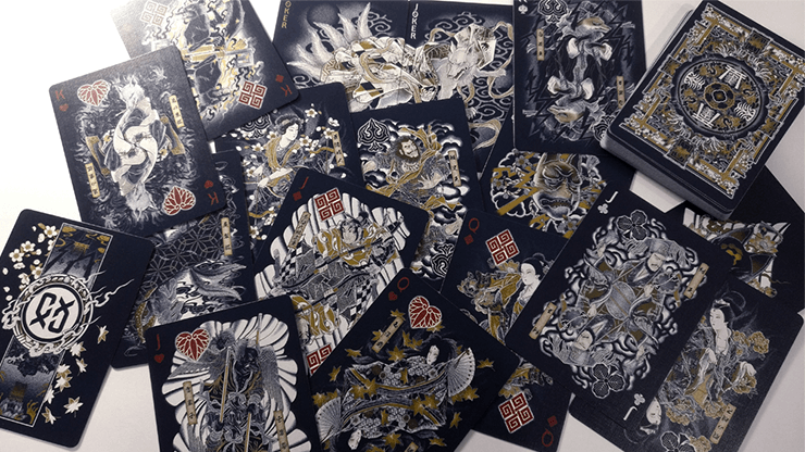 PlayingCardDecks.com-Sumi Kitsune Myth Maker Playing Cards USPCC