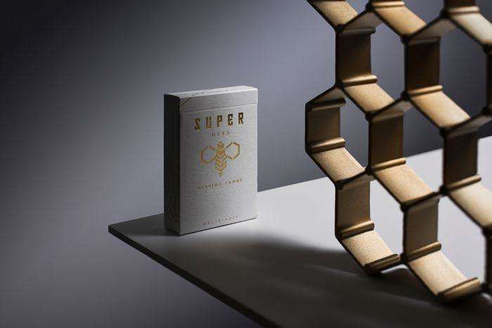 PlayingCardDecks.com-Super Bees v2 Playing Cards Cartamundi