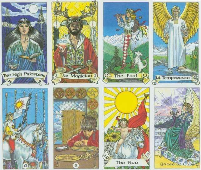 PlayingCardDecks.com-Robin Wood Tarot Deck - 78 Card Deck & 56 Page Booklet