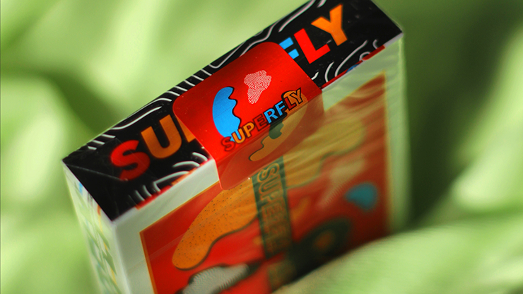 PlayingCardDecks.com-Superfly Butterfingers Red Playing Cards USPCC
