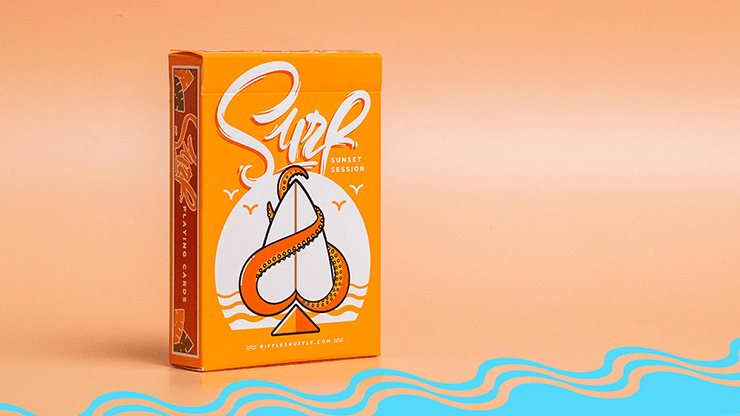 PlayingCardDecks.com-Surfboard v2 Marked Playing Cards USPCC