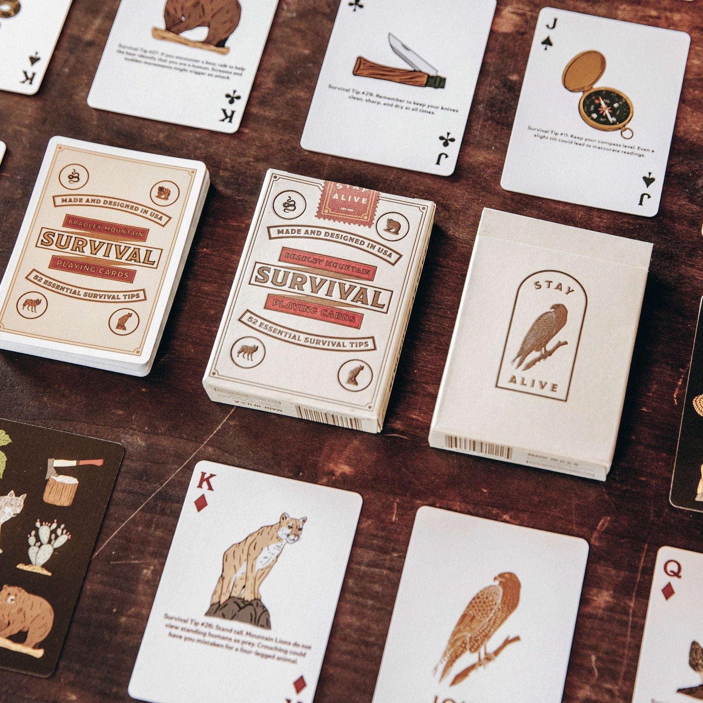 PlayingCardDecks.com-Survival Playing Cards USPCC