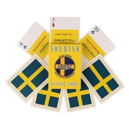 PlayingCardDecks.com-Swedish Lingo Playing Cards