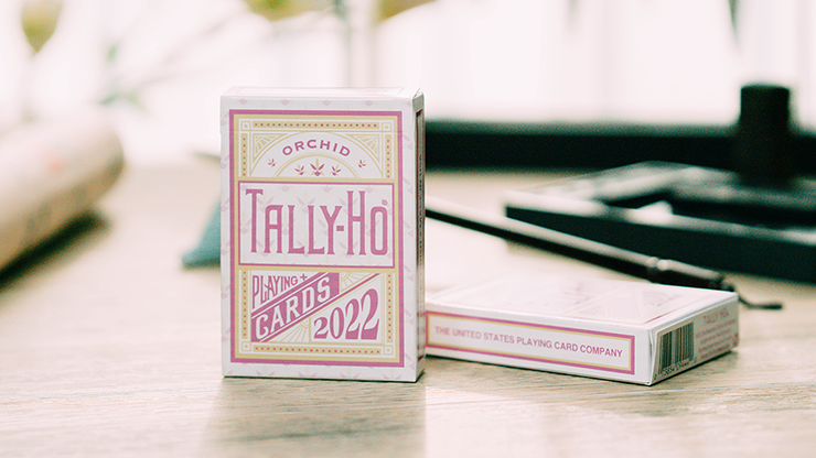 PlayingCardDecks.com-Tally-Ho Orchid Playing Cards