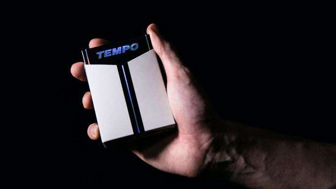 PlayingCardDecks.com-Tempo Plus Concept Playing Cards - UV Electro-optic Box Set