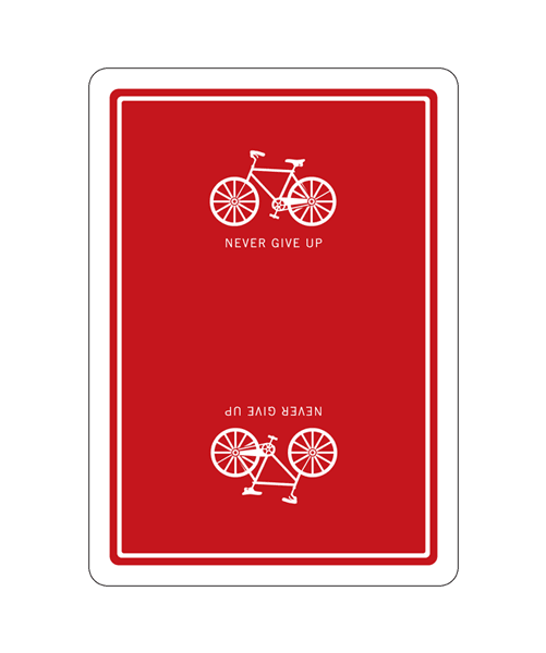 PlayingCardDecks.com-Inspire Red Marked Bicycle Playing Cards