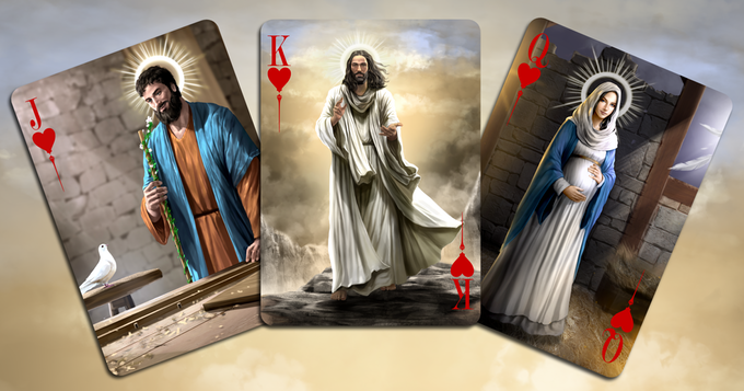 PlayingCardDecks.com-Testament Art Playing Cards WJPC