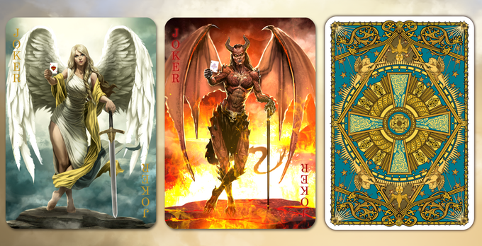 PlayingCardDecks.com-Testament Art Playing Cards WJPC