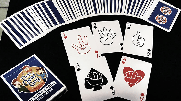 PlayingCardDecks.com-That Deaf Guy Classic Edition Playing Cards USPCC
