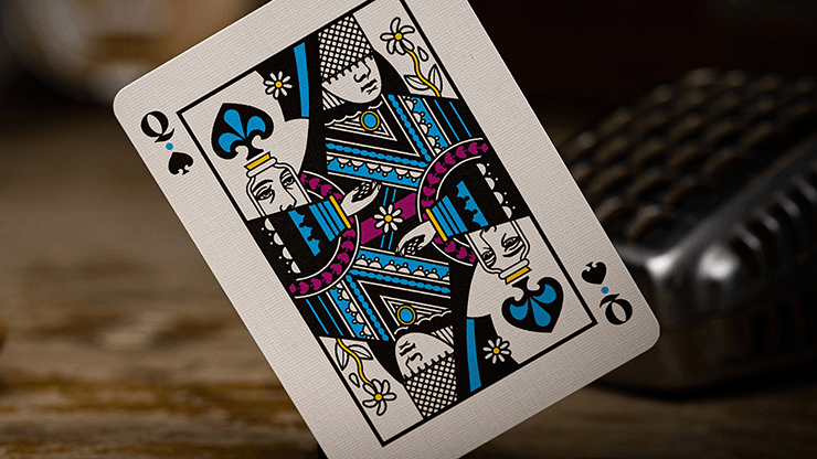 PlayingCardDecks.com-The Beatles Orange Playing Cards USPCC