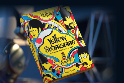 PlayingCardDecks.com-The Beatles Yellow Submarine Playing Cards USPCC