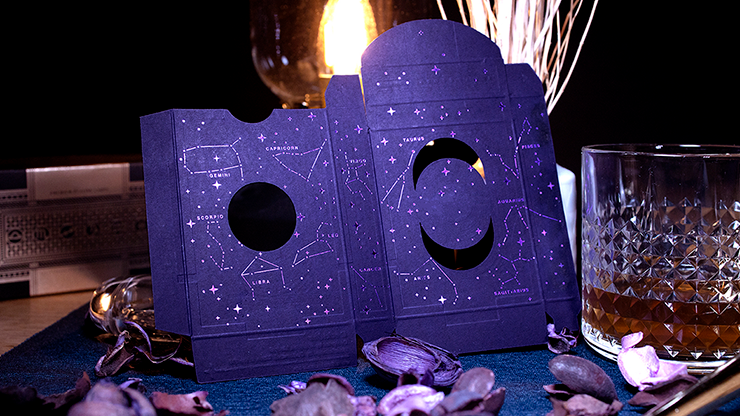 PlayingCardDecks.com-The Constellation Majestic Purple Playing Cards Cartamundi