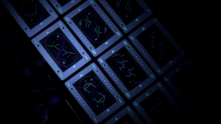 PlayingCardDecks.com-The Constellation Majestic Purple Playing Cards Cartamundi
