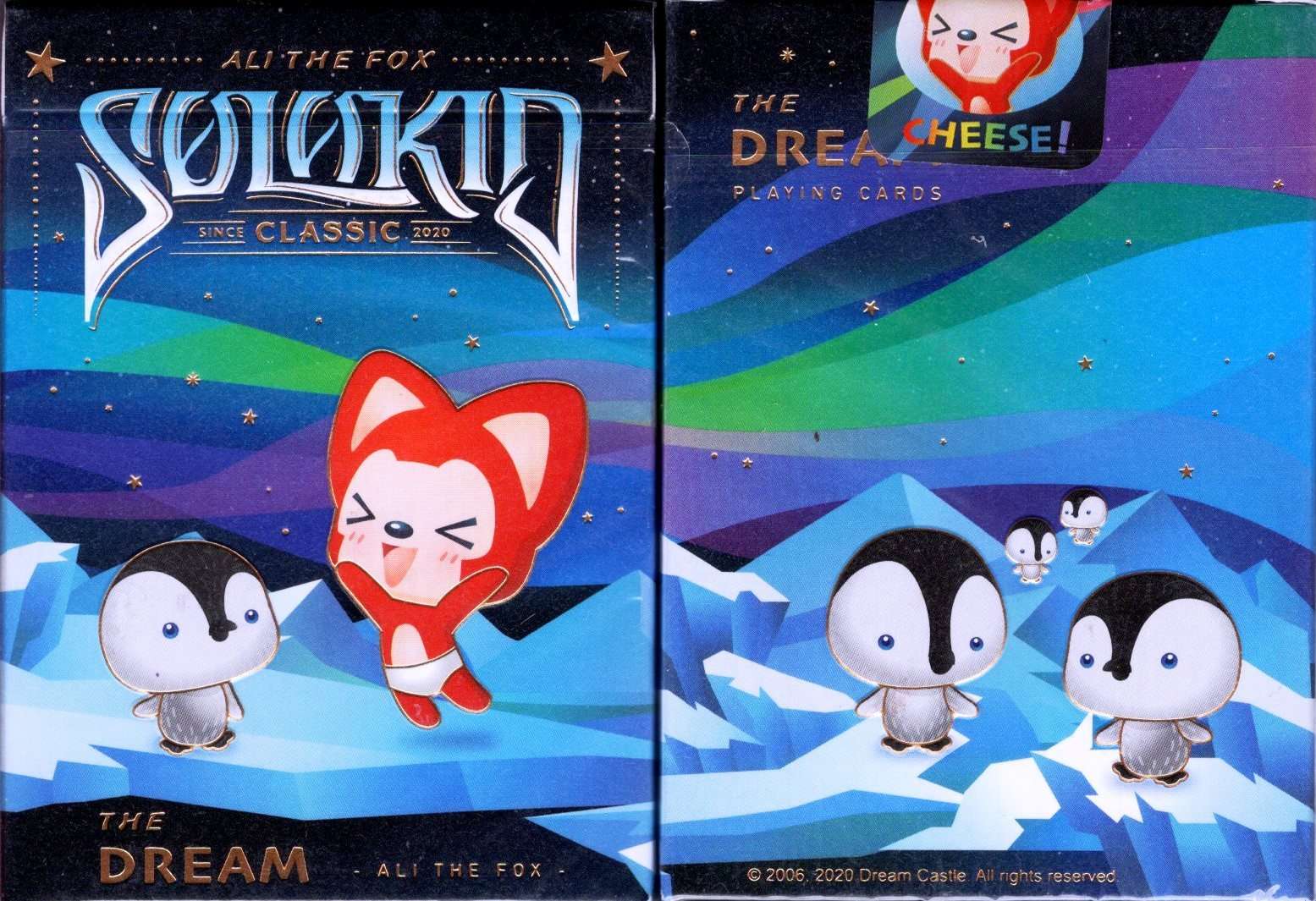 PlayingCardDecks.com-The Dream Artic Solokid Playing Cards MPC