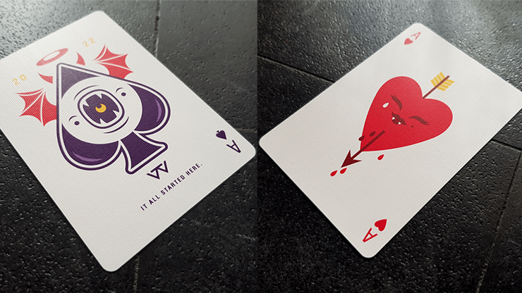 PlayingCardDecks.com-The Evil Deck v2 Playing Cards USPCC