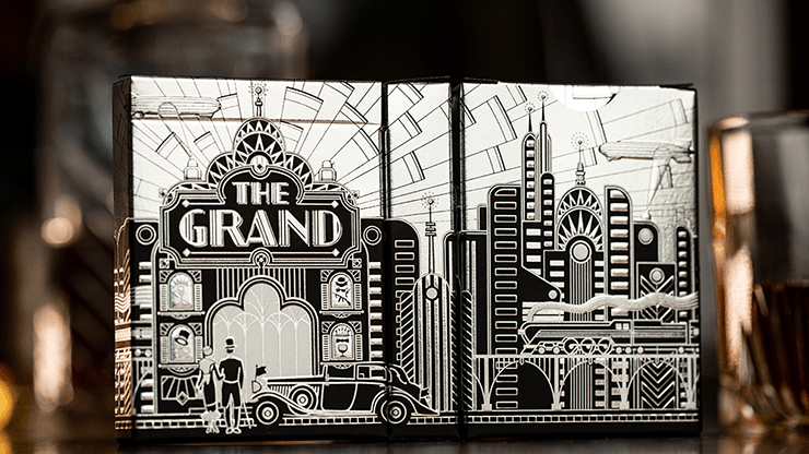 PlayingCardDecks.com-The Grand Silver Allure Playing Cards Cartamundi