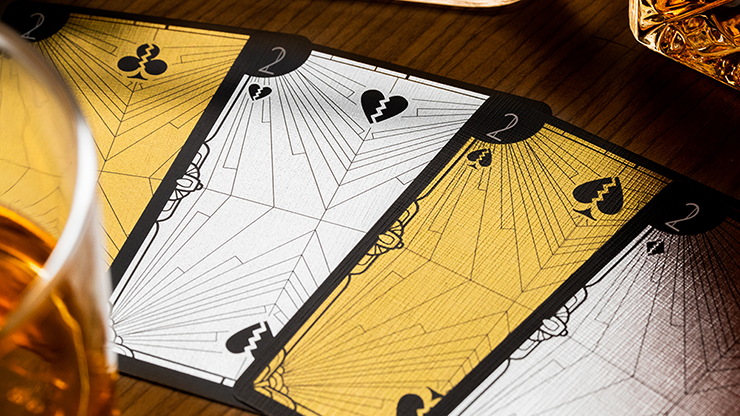 PlayingCardDecks.com-The Grand Silver Allure Playing Cards Cartamundi