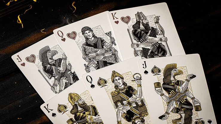 PlayingCardDecks.com-The Great Creator Foil Playing Cards 2 Deck Set TPCC