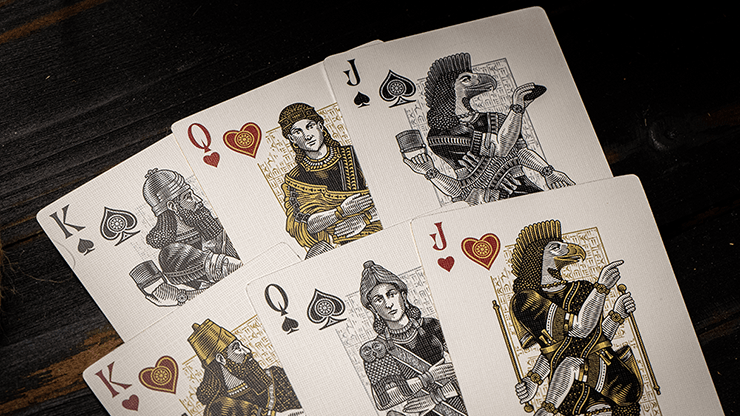 PlayingCardDecks.com-The Great Creator Foil Playing Cards 2 Deck Set TPCC